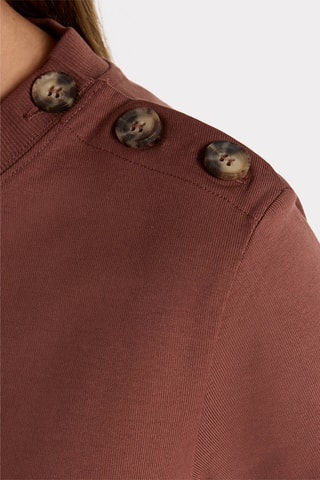 T-shirt taglio dritto - Marrone