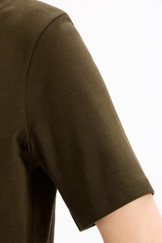 T-shirt droit - Kaki
