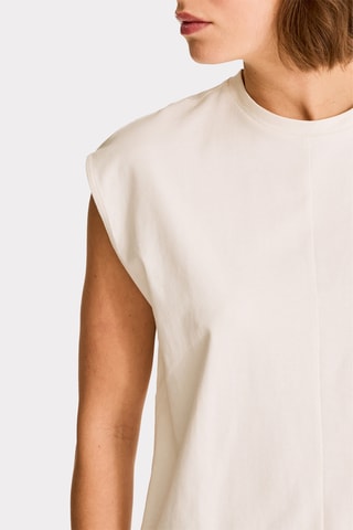 T-shirt droit - Ecru