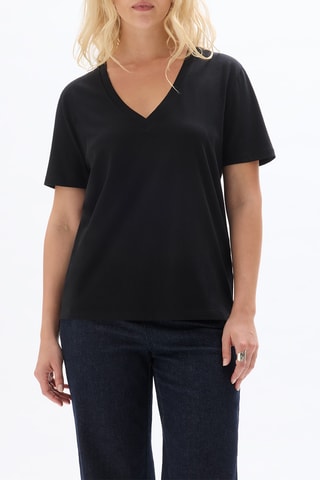 T-shirt en coton biologique - Noir