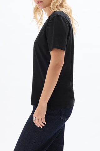 T-shirt en coton biologique - Noir