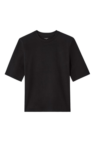 T-shirt droit - Noir