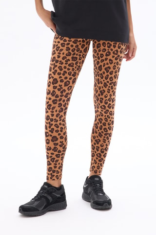 Legging taille haute - Marron