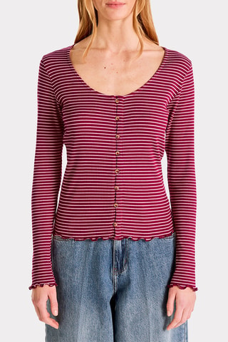 Cardigan - Rosso