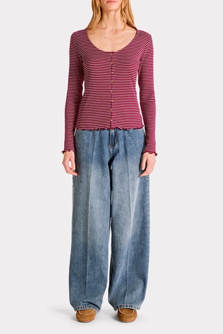 Cardigan - Rosso