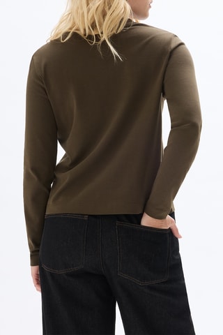 T-shirt droit - Kaki