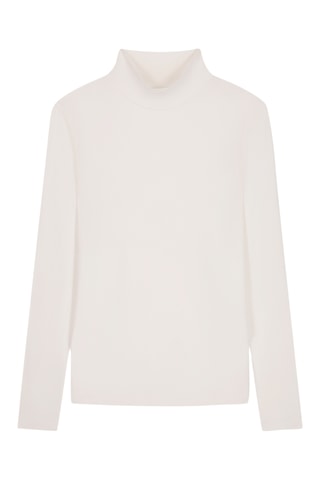 T-shirt slim - Ecrù