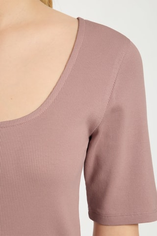 Chemisier droit - Vieux rose