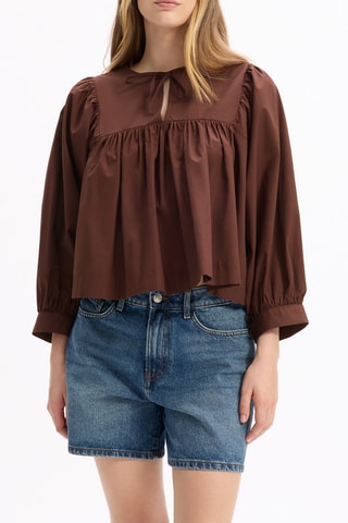 Blouse - Marron foncé