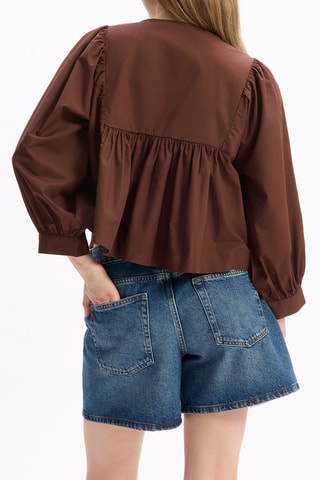 Blouse - Marron foncé