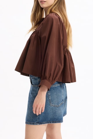 Blouse - Marron foncé