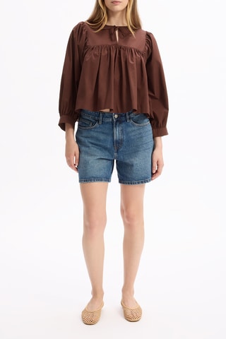 Blouse - Marron foncé