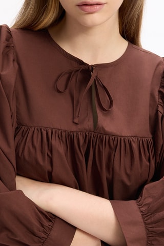 Blouse - Marron foncé
