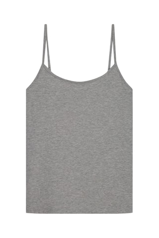 Top - Gris clair chiné