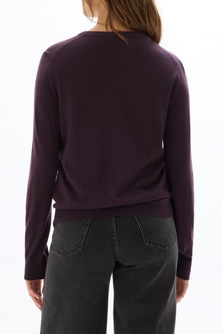 Pull en laine - Violet