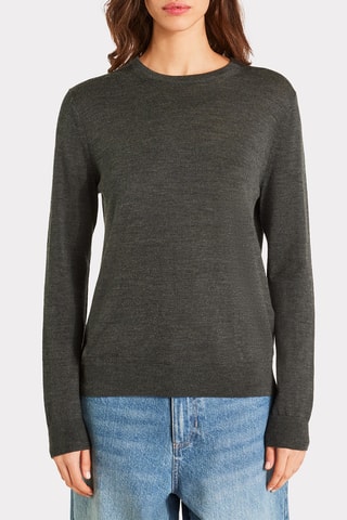 Pull en laine - Anthracite chiné