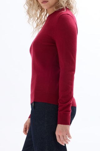 Pull en laine - Bordeaux