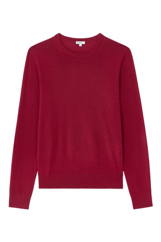 Pull en laine - Bordeaux
