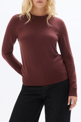 Pull en laine - Marron