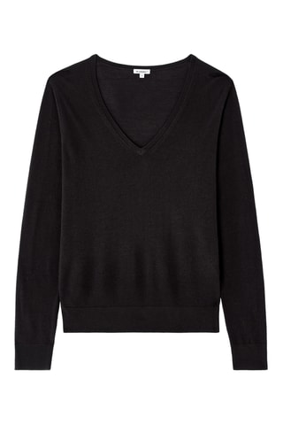 Pull en mérinos - Noir