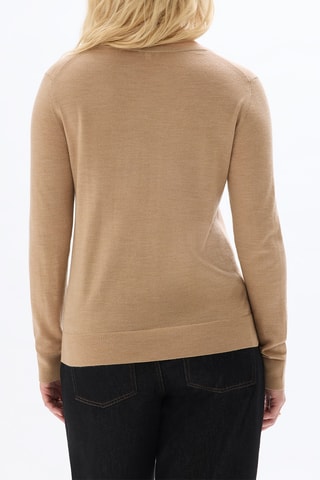 Pull en mérinos - Beige