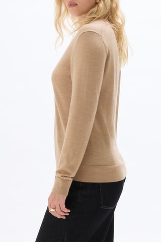 Pull en mérinos - Beige