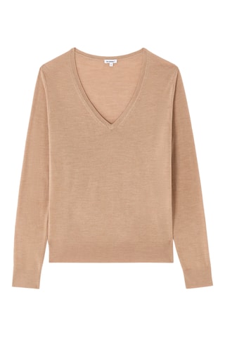Pull en mérinos - Beige