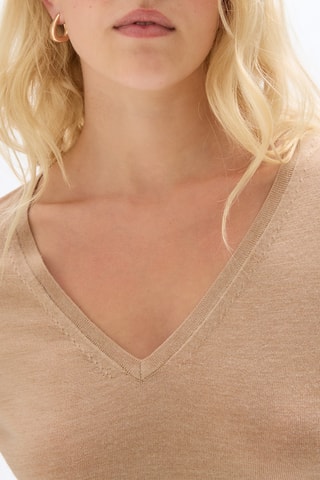 Pull en mérinos - Beige