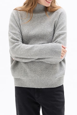 Pull - Gris clair chiné