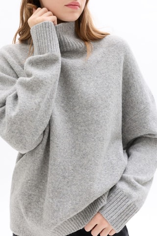 Pull - Gris clair chiné