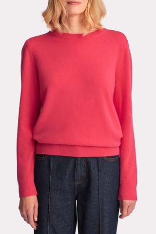 Pull en cachemire - Fuchsia