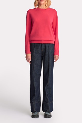 Pull en cachemire - Fuchsia