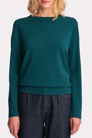 Pull en cachemire - Vert foncé