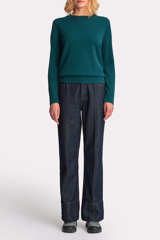 Pull en cachemire - Vert foncé