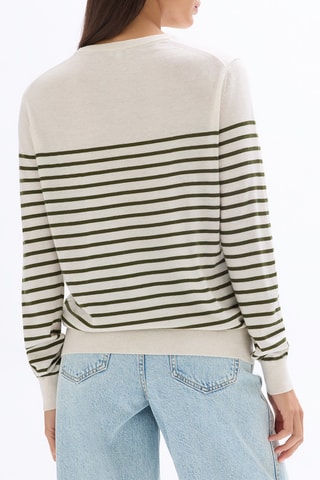 Pull en laine - Vert olive
