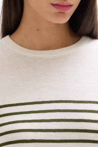 Pull en laine - Vert olive