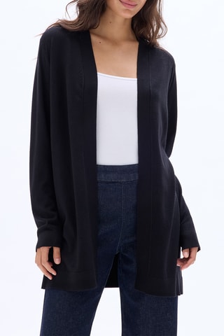 Gilet long - Noir