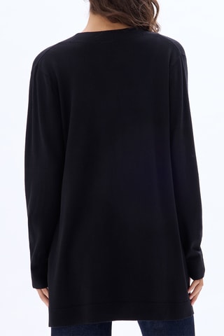 Gilet long - Noir