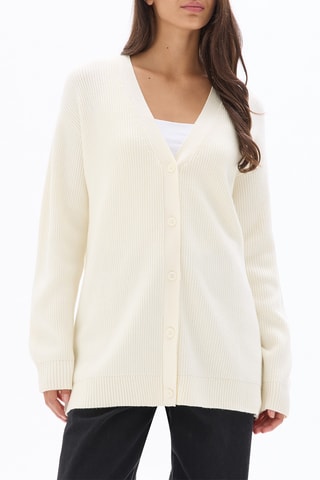 Gilet long - Ecru