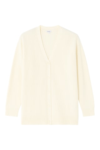 Gilet long - Ecru