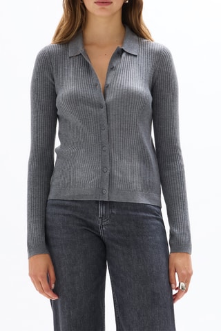Gilet - Gris chiné