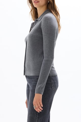 Gilet - Gris chiné