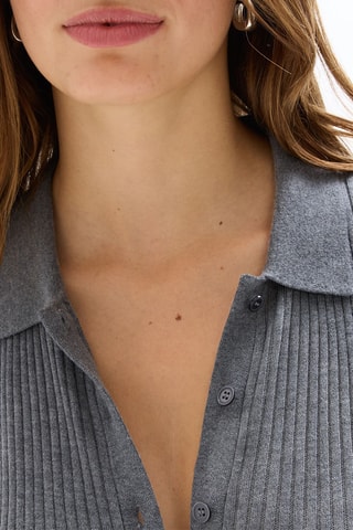 Gilet - Gris chiné