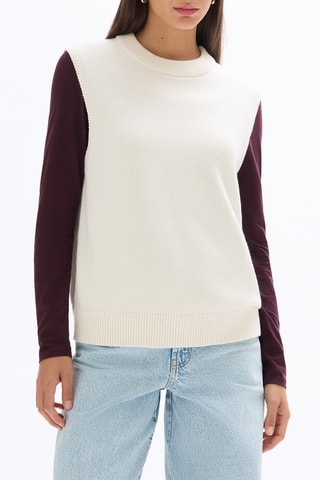 Gilet - Ecrù