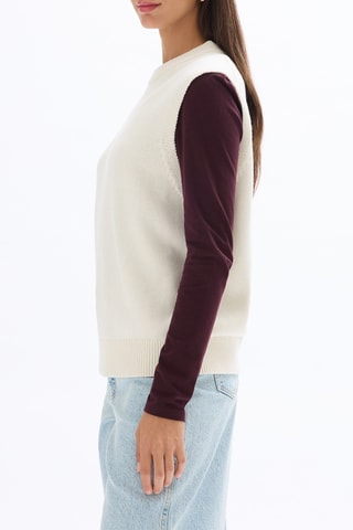 Gilet - Ecrù