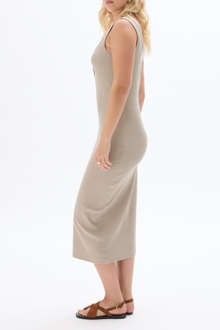 Abito taglio dritto - Beige