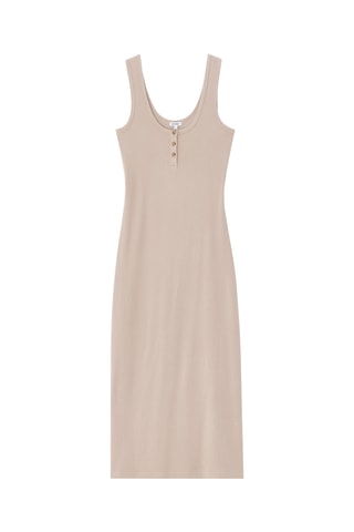 Abito taglio dritto - Beige
