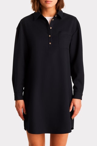 Abito taglio dritto - Navy