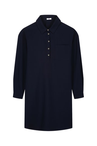 Abito taglio dritto - Navy