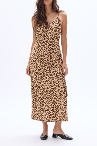 Abito midi - Marrone